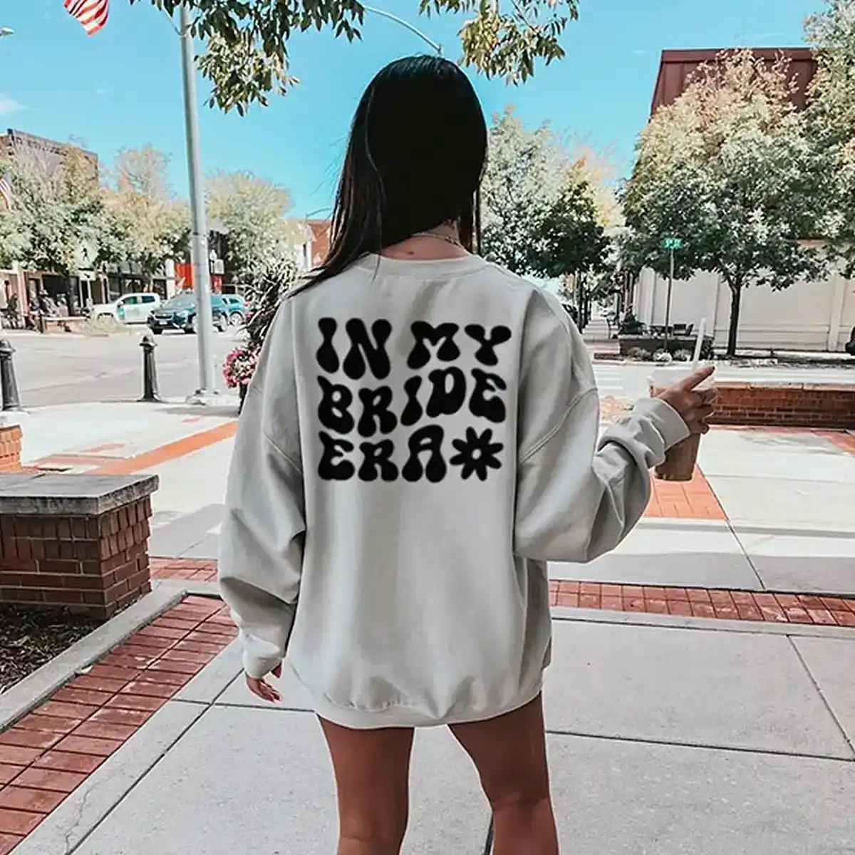 In My Bride Era Sweatshirt, Bridal Shower Sweatshirt, Engagement Sweatshirt Gift, Future Mrs Sweatshirt, Era Sweatshirt, Retro Bride Sweatshirt, Bride Crewneck Sweatshirt, fiancée Sweatshirt, Bridal Shower Gift for Bride.