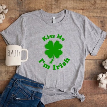 Kiss Me I'm Irish T Shirt, Irish T Shirt, St Patrick's Day T Shirt, I'm Irish T Shirt, Irish People Shirt, Kiss T Shirt, Irish People T Shirt, Funny Irish T Shirt.