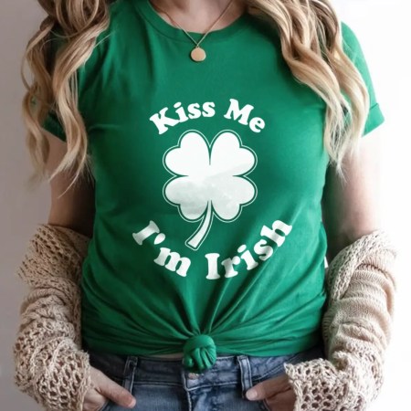 Kiss Me I'm Irish T Shirt, Irish T Shirt, St Patrick's Day T Shirt, I'm Irish T Shirt, Irish People Shirt, Kiss T Shirt, Irish People T Shirt, Funny Irish T Shirt.