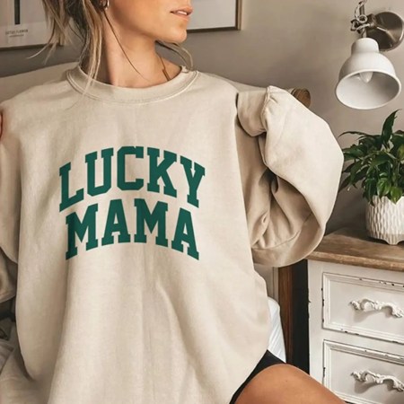 Lucky Mama Sweatshirt, St Patricks Day T Shirt, Best Mama Graphic Tee, One Lucky Mama T Shirt, Mother T Shirt, High Quality Printed T Shirt, I'm Lucky T Shirt, St Patricks Celebration T Shirt, Irish Shirt, Mama Shirt, Gift For Mam T Shirt, St Partricks Unisex Jersey Short Sleeve Tee, Women Tee, Printed Tee.