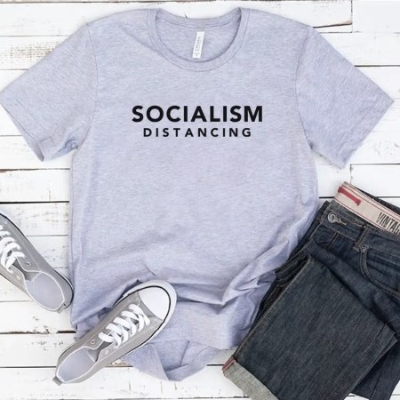 Socialism Distancing T Shirt Athletic Heather Socialism Distancing T Shirt, Social Distancing T Shirt, Funny Social T Shirt, Gifts T Shirt, Graphic Tee, Quarantine T Shirt, Unisex T Shirt, Distancing Shirt, Community T Shirt, Social Club T Shirt.
