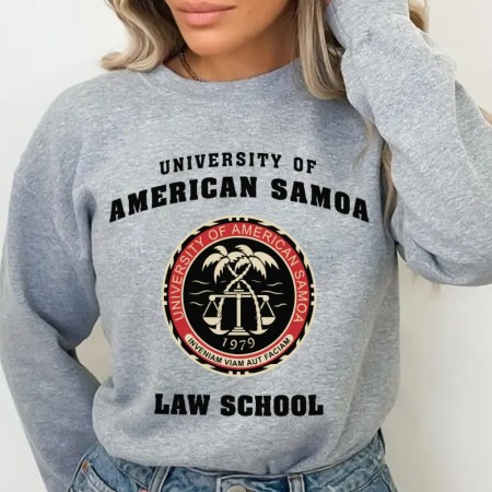 University Of American Samoa Law School Sweatshirt, Saul Unisex Unisex Sweatshirt, Better Call Saul Sweatshirt, American Samoa Sweatshirt, Saul Goodman Sweatshirt, University Sweatshirt.
