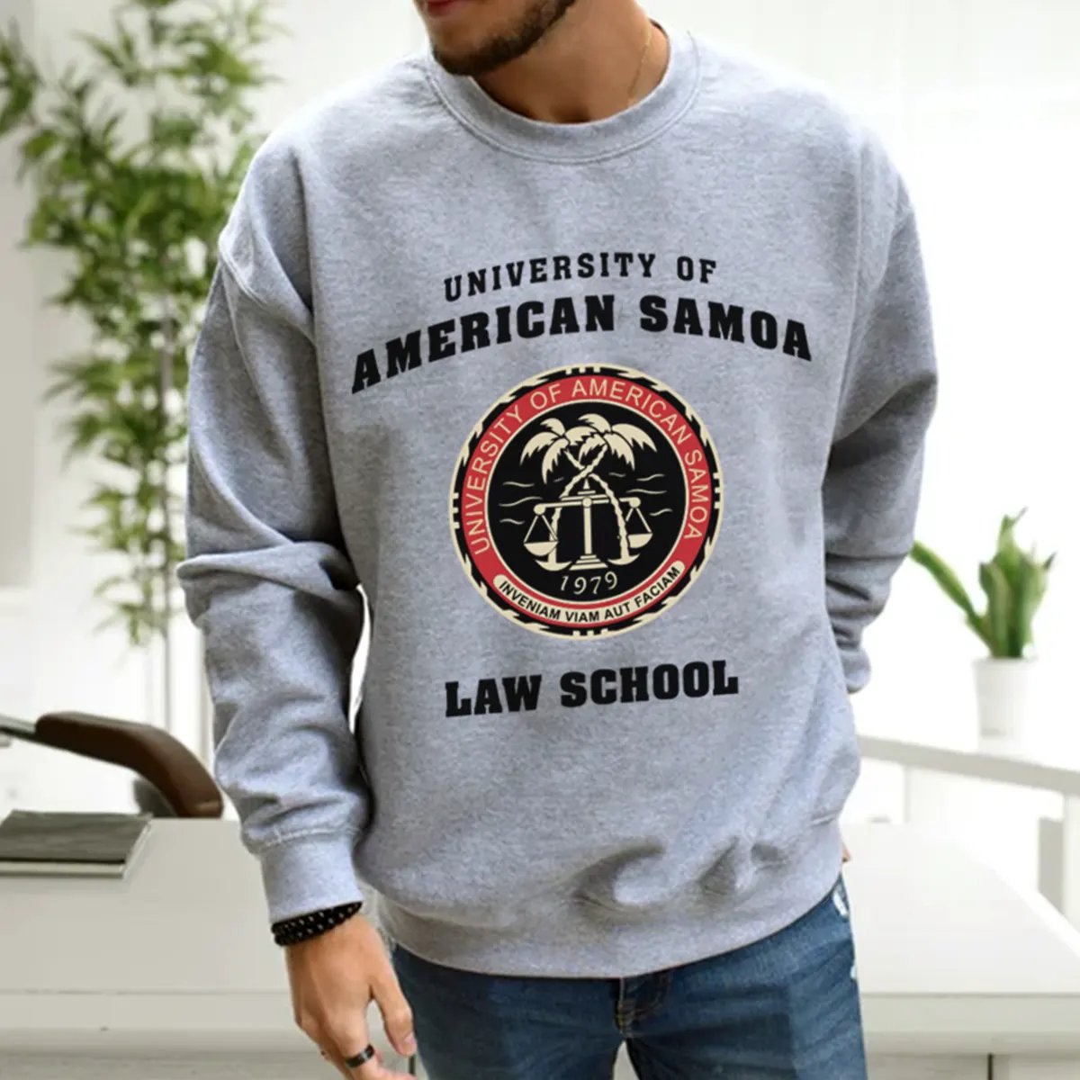 University Of American Samoa Law School Sweatshirt, Saul Unisex Unisex Sweatshirt, Better Call Saul Sweatshirt, American Samoa Sweatshirt, Saul Goodman Sweatshirt, University Sweatshirt.