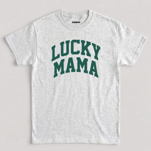 Ash Lucky Mama T-shirt with white varsity lettering