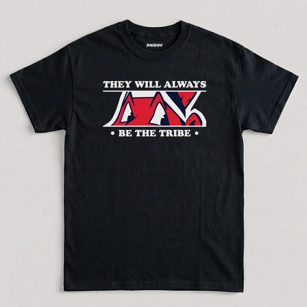 Black Cleveland Indians They Will Always Be The Tribe Graphic T-Shirt, Guardians Fan Tee