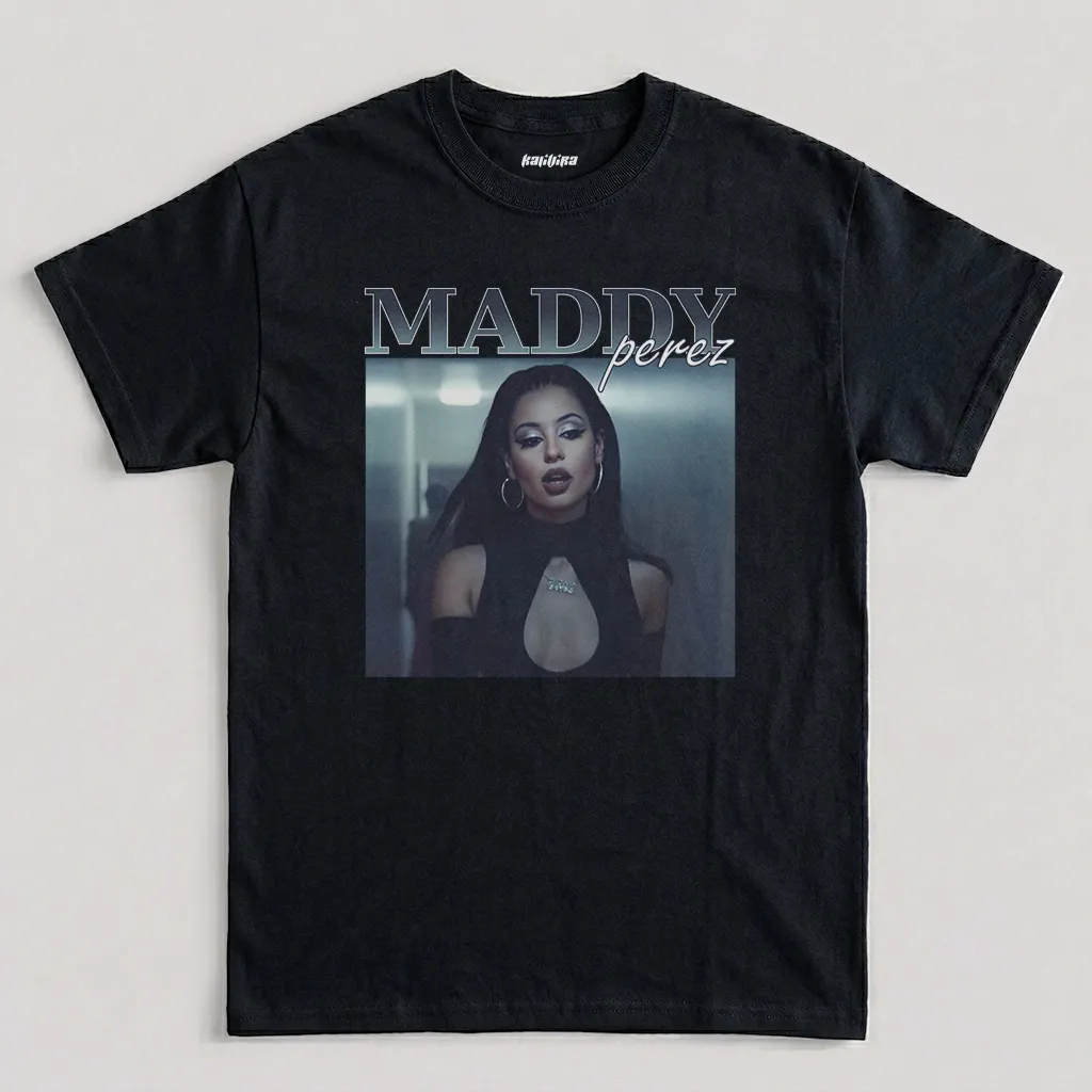 Black Maddy Perez Euphoria Graphic T-Shirt