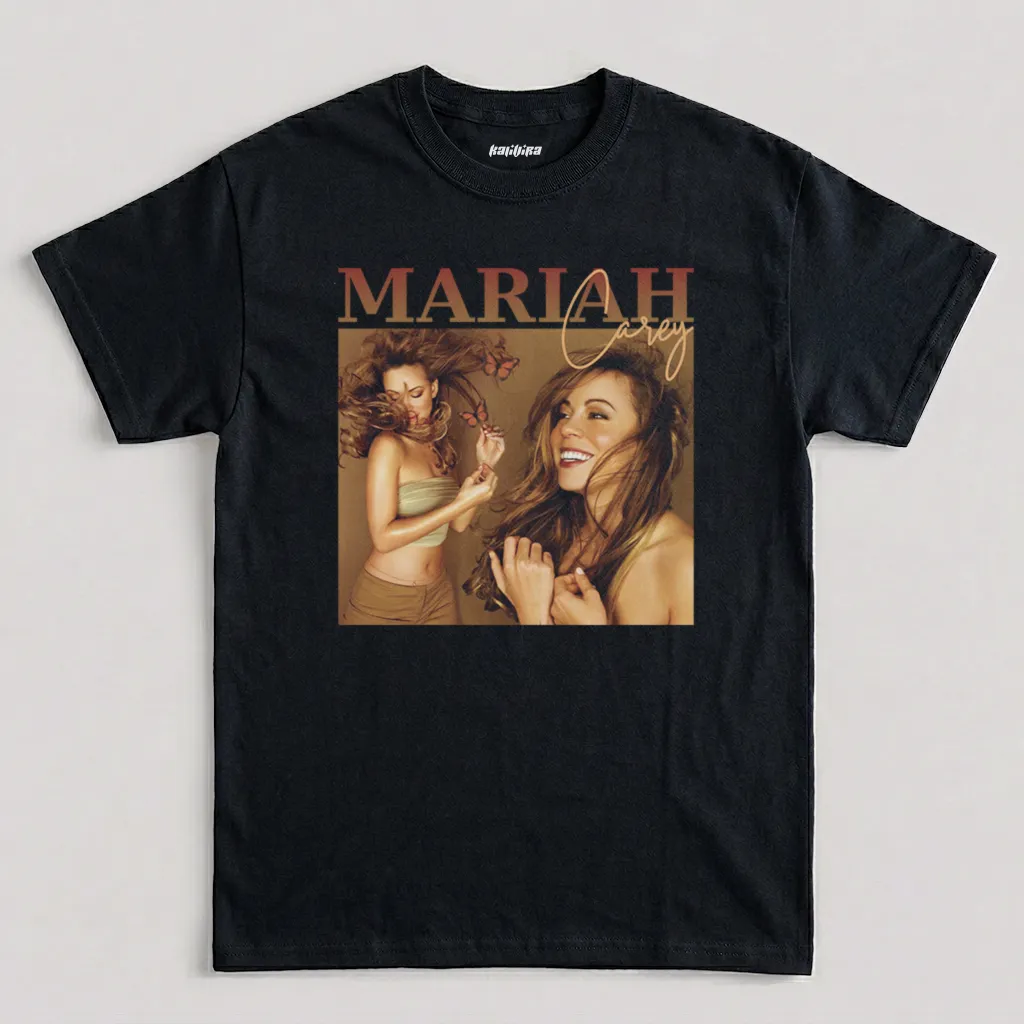 Mariah Carey Butterfly 90's Retro Graphic T-Shirt