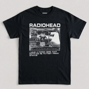 Radiohead I Have A Paper T Shirt, Radiohead T Shirt, Radiohead 90s Band