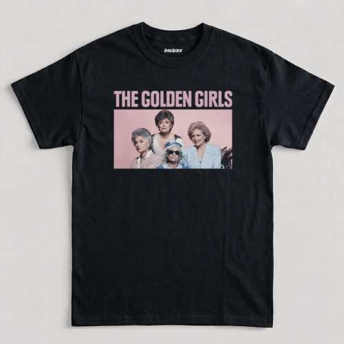 Black The Golden Girls Graphic T-Shirt