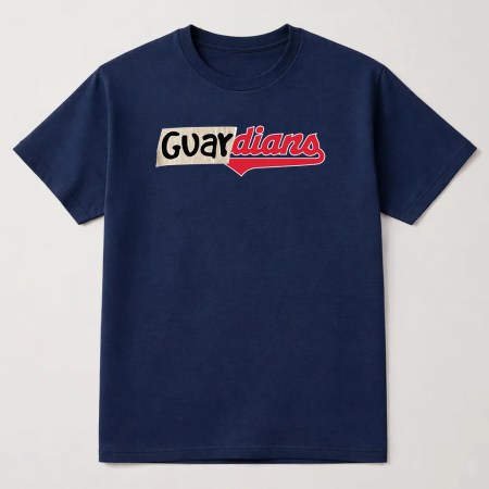 Cleveland Guardians T Shirt, Indians T Shirt, Cleveland Baseball Shirt Navy