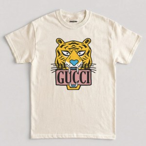 Gucci Tiger Vintage Graphic T-Shirt