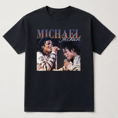 Michael Jackson T Shirt, Michael Jackson Vintage T-Shirt, Unisex Tee Black