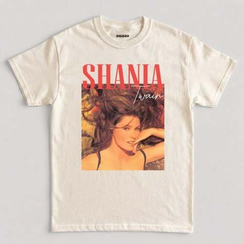 Natural Shania Twain Graphic T-Shirt