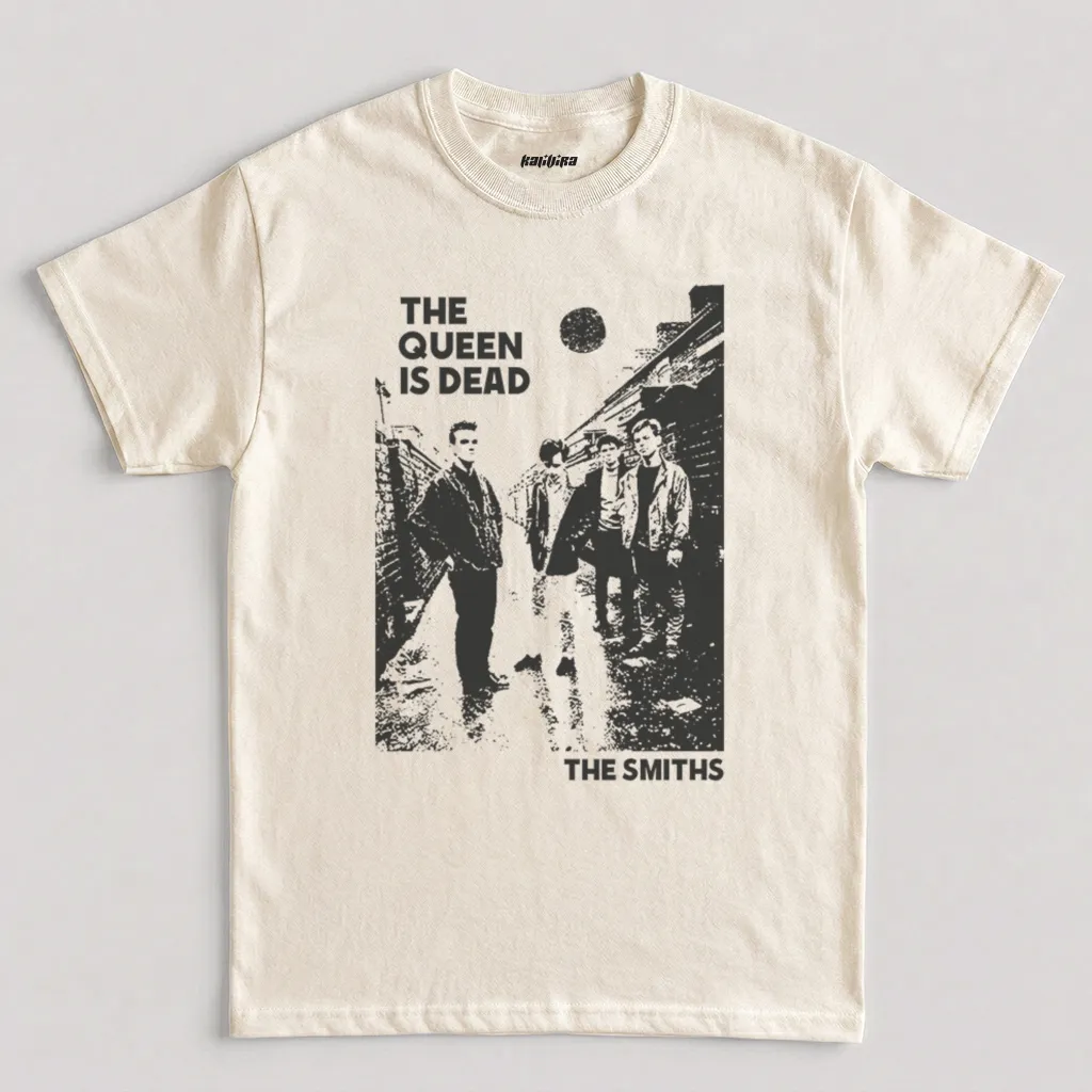 The Smith The Queen Is Dead Tシャツ 1986 80 The Smiths The Queen Is Dead Vintage 1986 Graphic T-Shirt