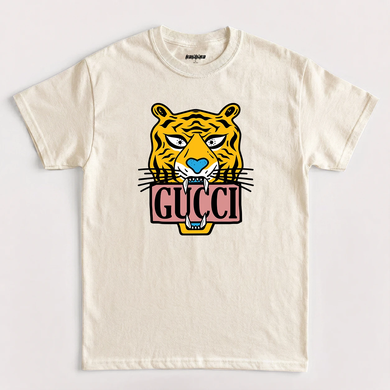 GUCCI 虎グラフィック Tシャツ Gucci Tiger T-Shirt, Trending Gucci With Tiger T-Shirt For Women