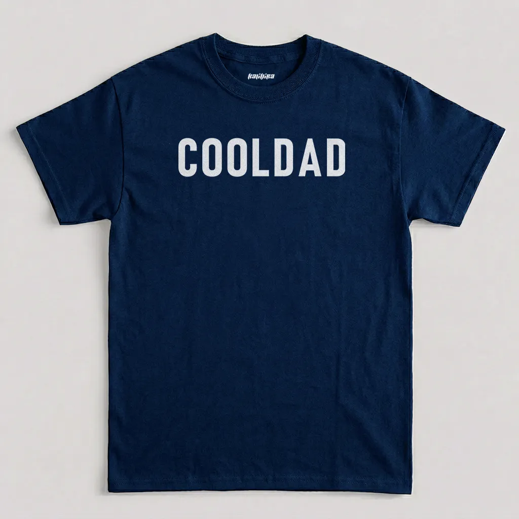 Navy Cool Dad Graphic T-Shirt