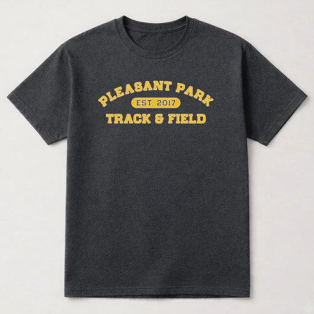 Pleasant Park Track And Field Shirt, Track And Field 2017 Unisex T Shirt Dark Heather