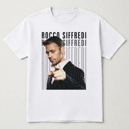 Rocco Siffredi T Shirt, Rocco Siffredi Don't Be Vintage T Shirt White