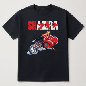 Shakira Akira T Shirt, Akira Shirt, Shakira Bike T Shirt, Funny Tee