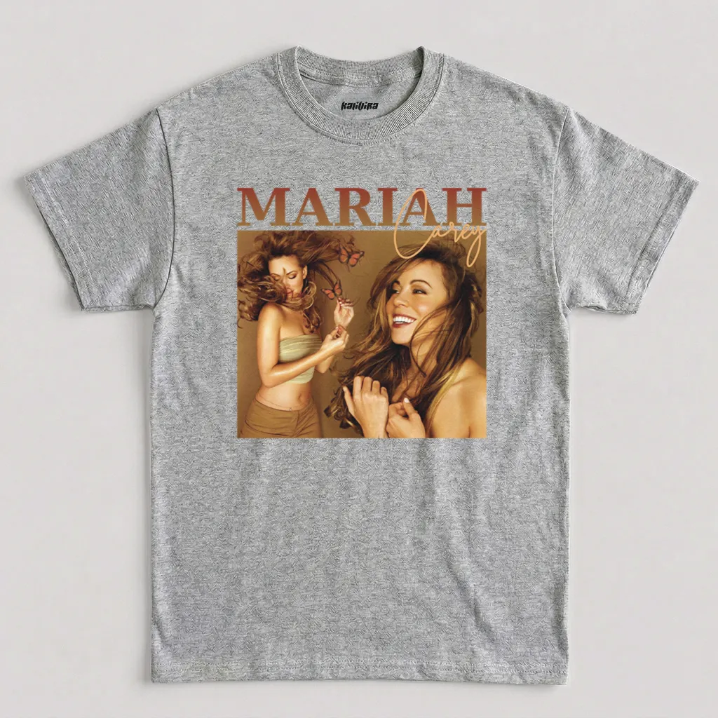 Mariah Carey Butterfly 90's Retro Graphic T-Shirt