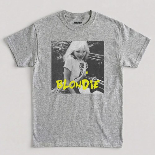 Sport Grey Debbie Harry Blondie Vintage Graphic T-Shirt