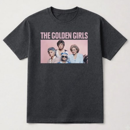 The Golden Girls T Shirt, Stay Golden T Shirt Dark Heather