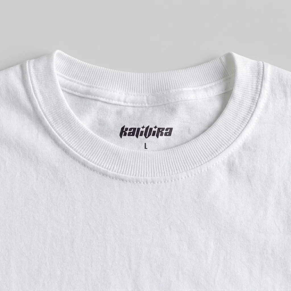 The Sun Newspaper Vintage T-Shirt In White neck detail