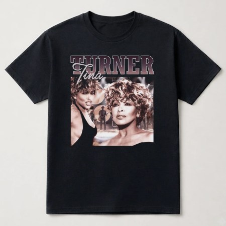Tina Turner Graphic Tee, Tina Turner Vintage T Shirt, Tina Turner Merch Black